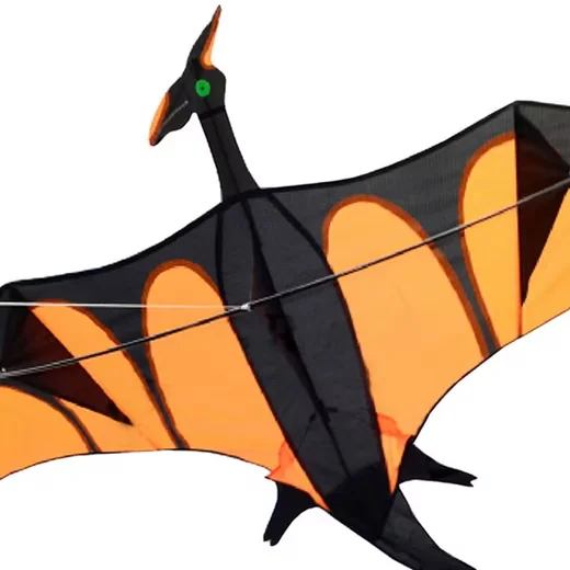 AIROW KITES Aero Flugdrachen 170x90 cm mit XXL Schwanz 4 mm Fiberglas