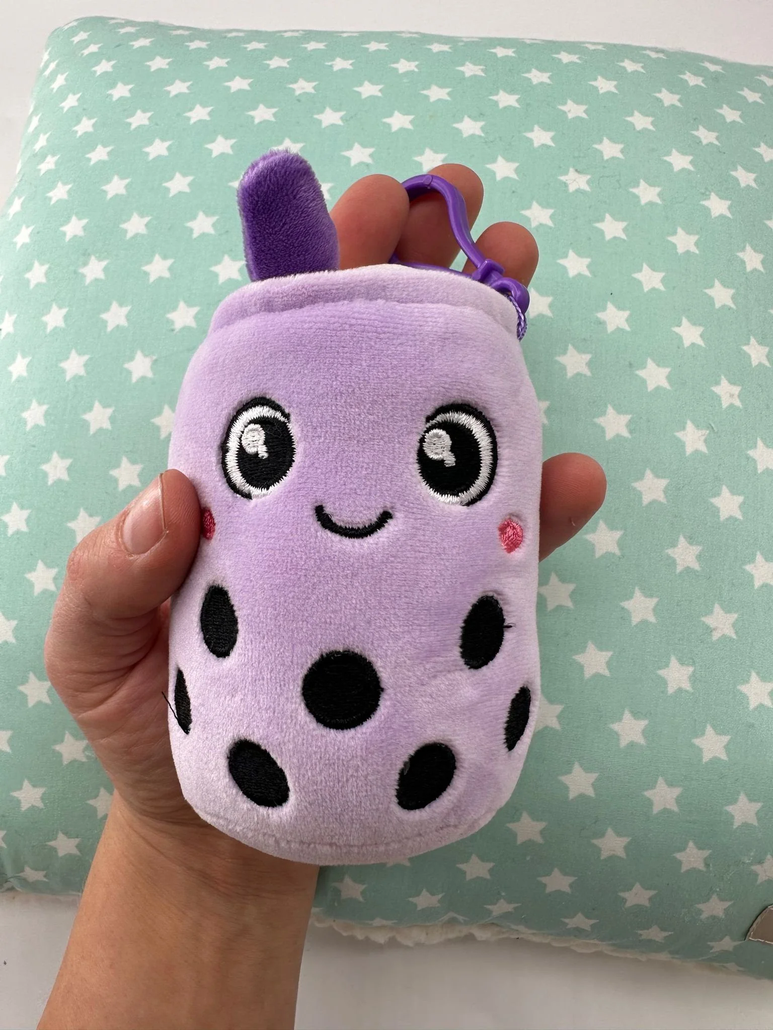 SOMA Bubble Tea Kuscheltier Plüschtier lila 11 cm