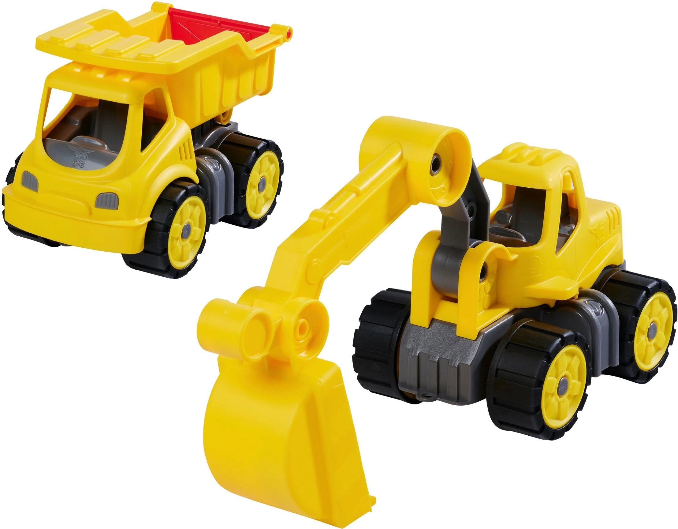 BIG Power-Worker Mini Baumaschine Spielzeugfahrzeug