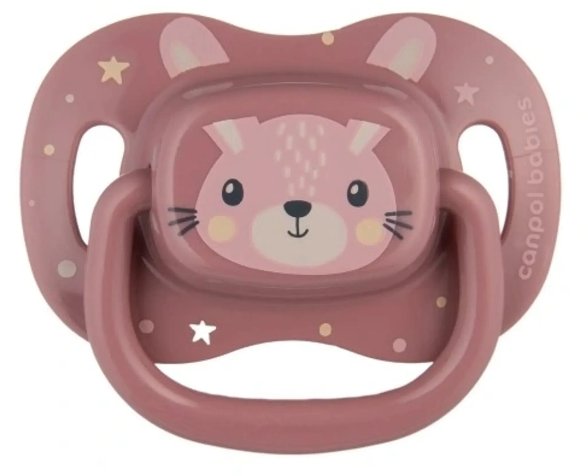 Canpol babies Cute Animals Silikon Schnuller symmetrisch 6-18 M 1 Stk