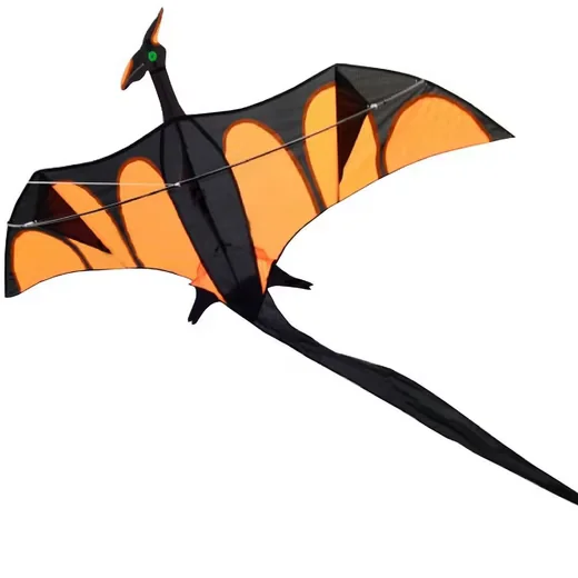 AIROW KITES Aero Flugdrachen 170x90 cm mit XXL Schwanz 4 mm Fiberglas
