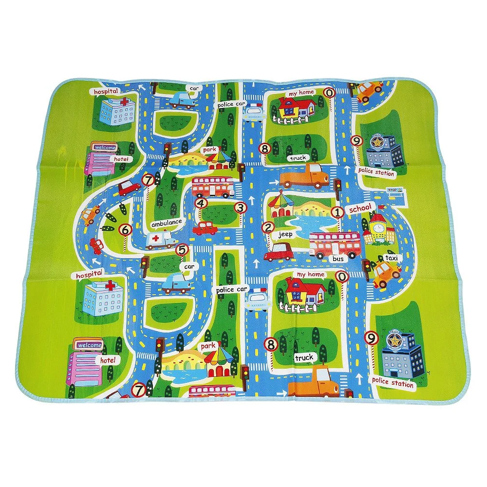 JEOBEST Baby Spielmatte Krabbelmatte, faltbar, 130x160 cm Spielteppich