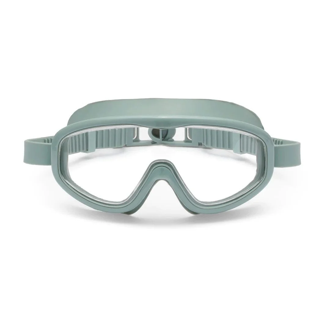 PETITES POMMES HANS Schwimmbrille Kinder 3-8 Jahre Calile graugrün