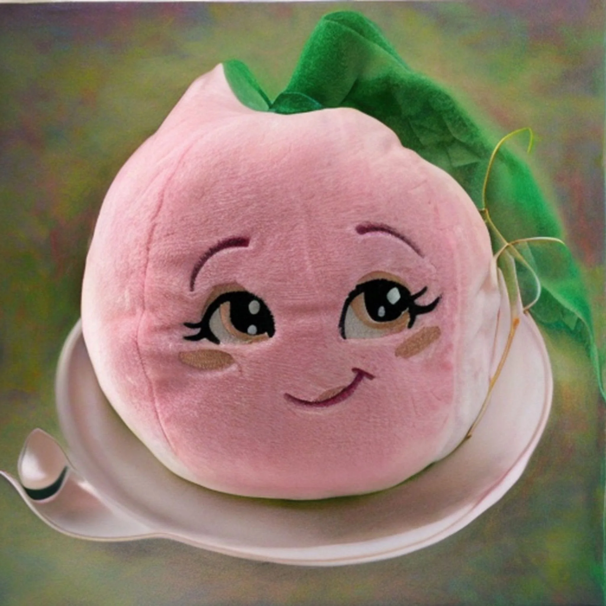 SOMA Boba Pfirsich Kuscheltier Plüschtier 20 cm Kaufladenzubehör