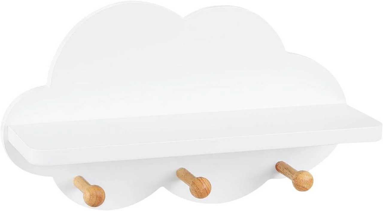WOLTU Wandregal Wandboard Hängeregal für Küche Bad Wohnzimmer