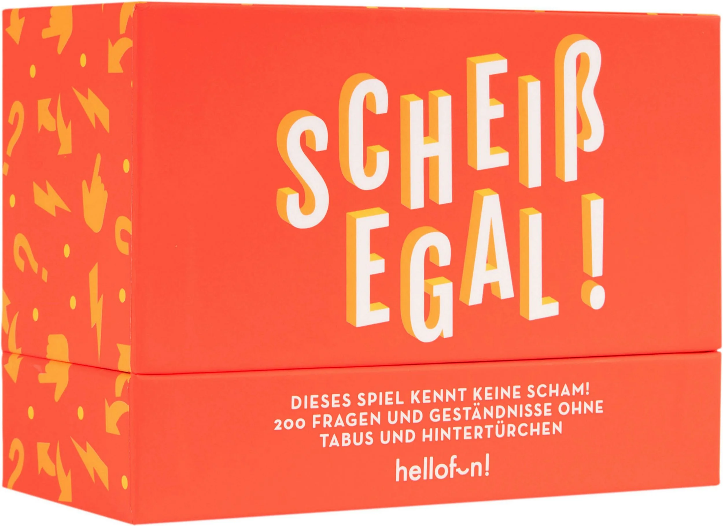 HELLOFUN Scheißegal Partyspiel für Erwachsene Kartenspiel