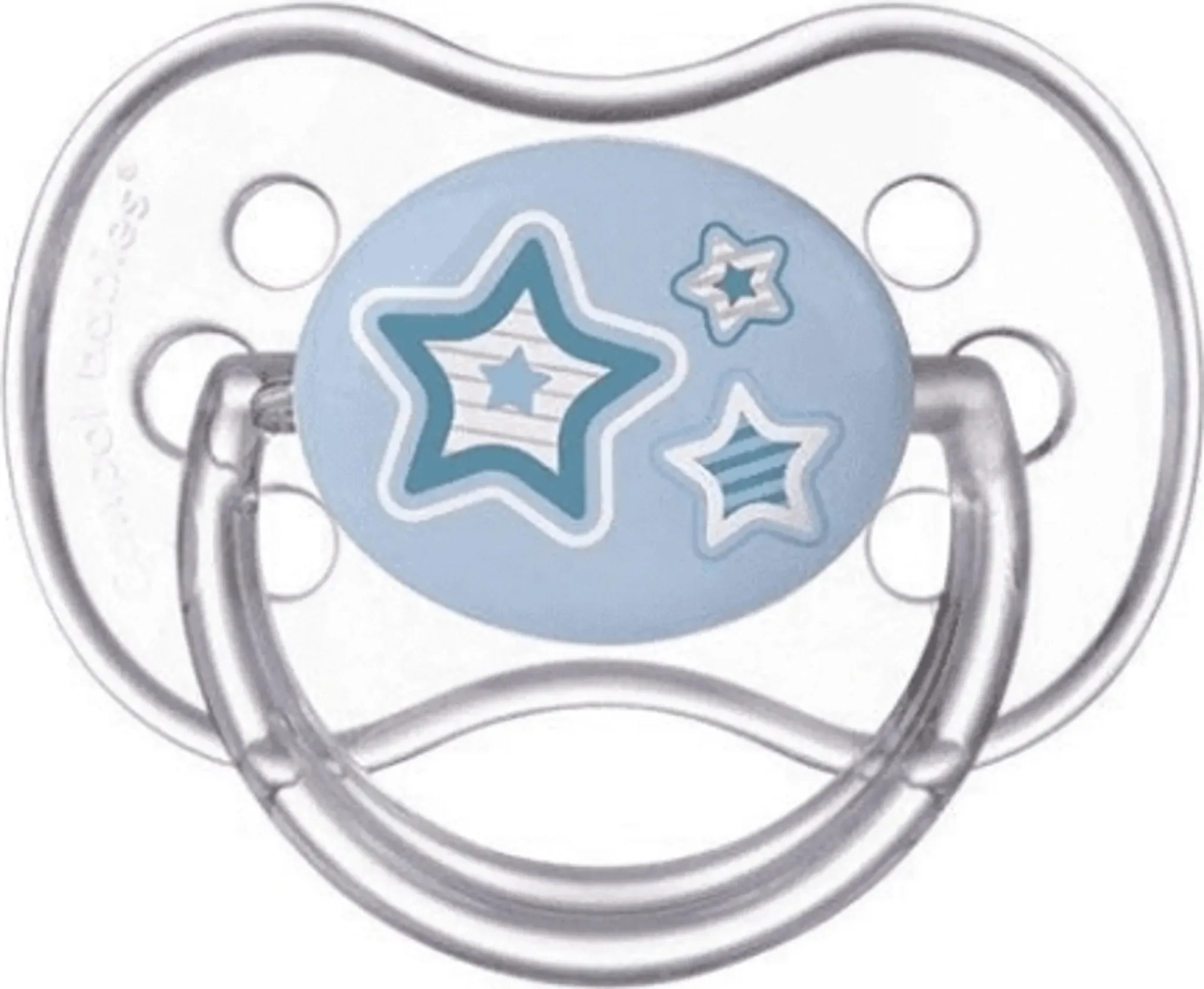 Canpol babies Schnuller Silikon Blau 6-18 Monate 1 Stück