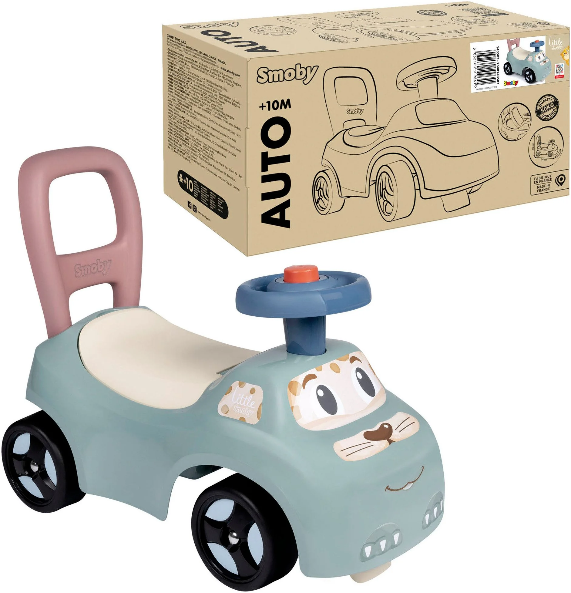 SMOBY Little Smoby Rutscherauto für Kinder