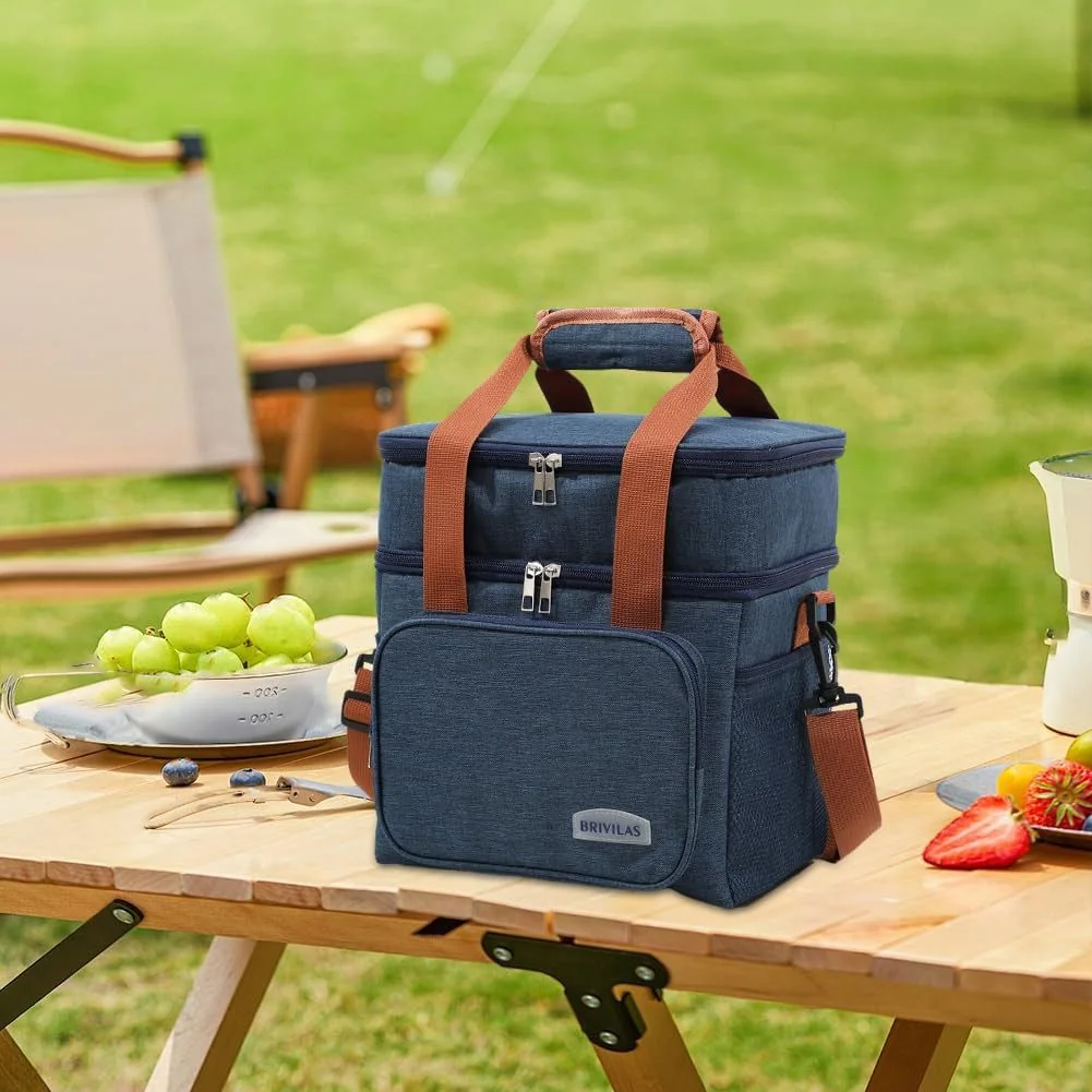 LIANNA Kühlbox Kühltasche große isolierte Lunchtasche tragbar