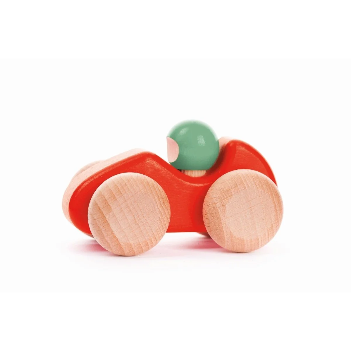 BAJO Holzauto Rennwagen klein 8 cm Holzspielzeug
