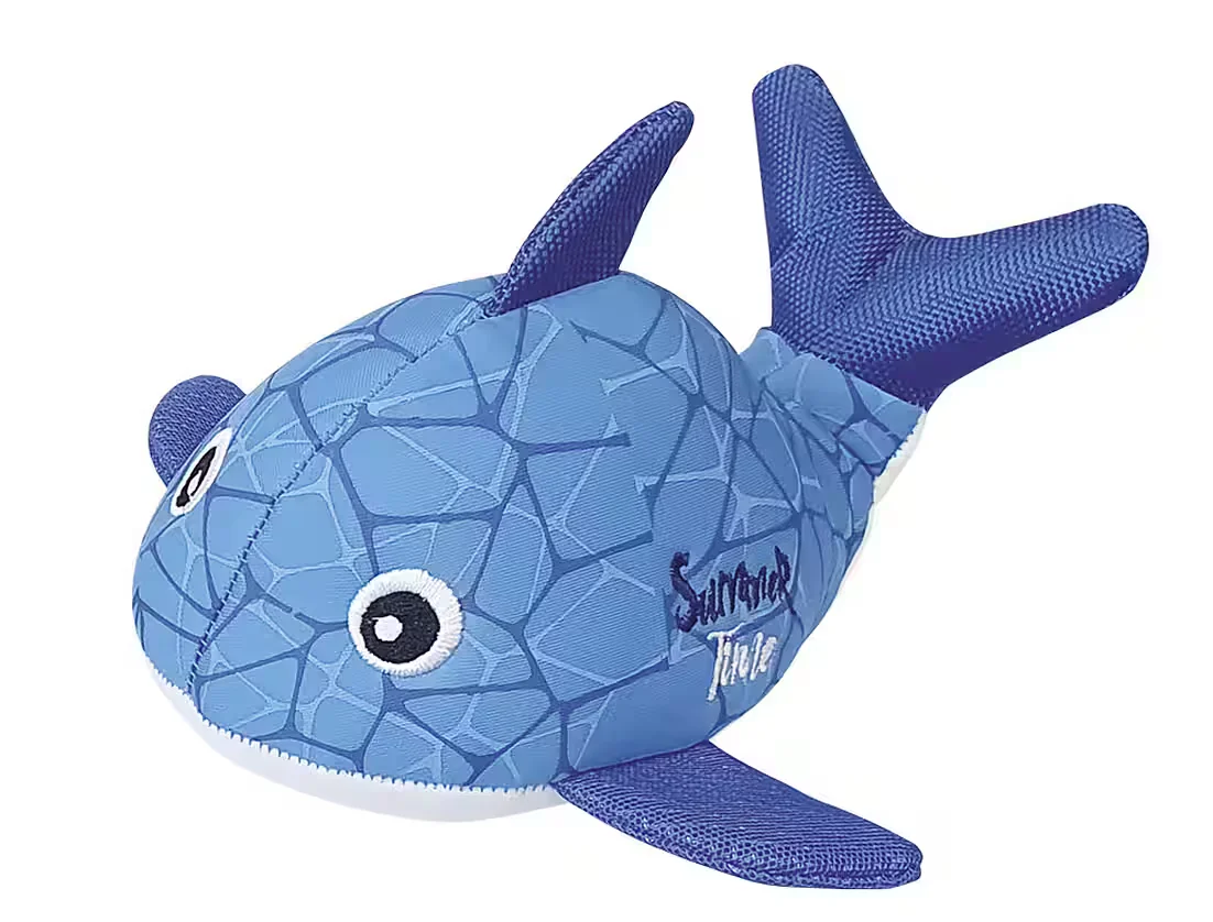 NOBBY Hundespielzeug Kauspielzeug Wal, schwimmfähig, 18 cm