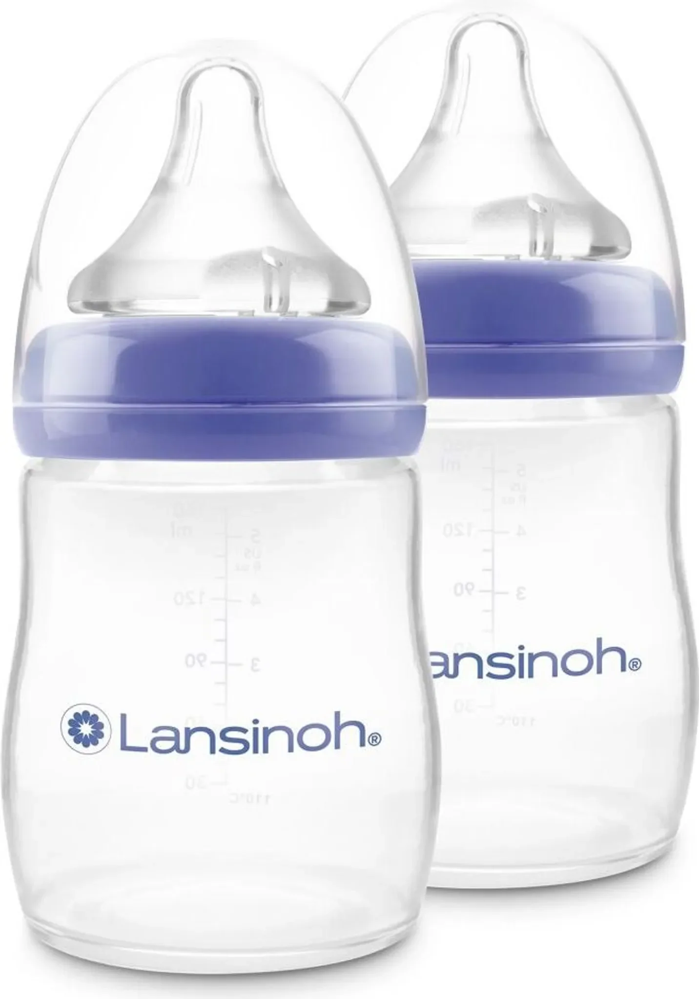 Lansinoh NaturalWave Babyflaschen 2x160 ml Stillhilfe Set