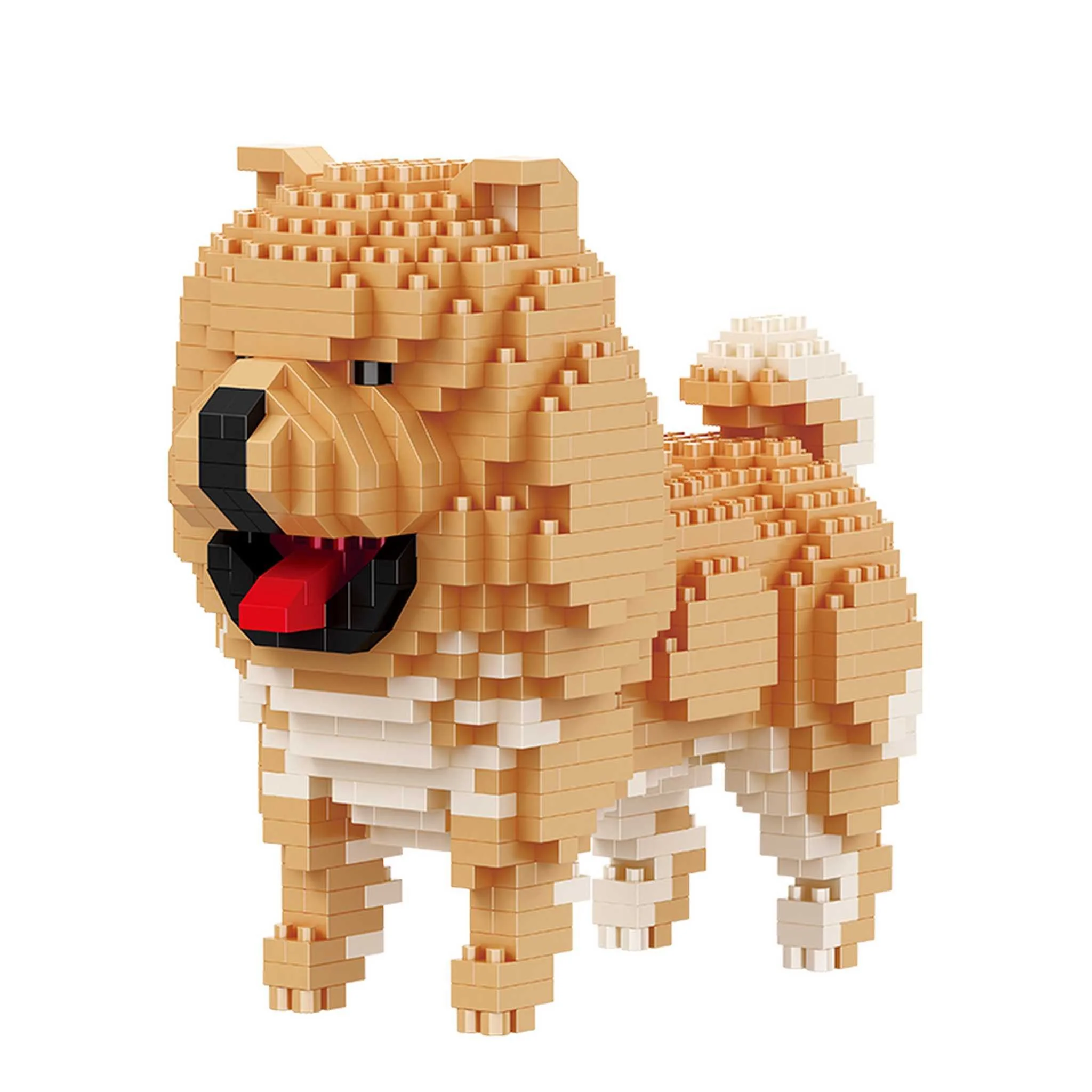 BALODY B-18241 Chow Chow 3D Klemmbausteine Bauset