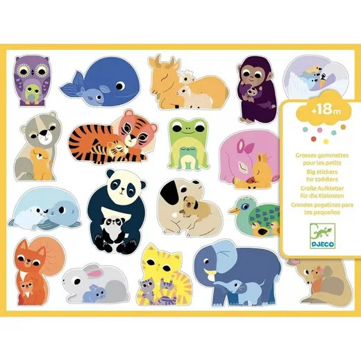 DJECO Sticker-Set Mütter und Babys