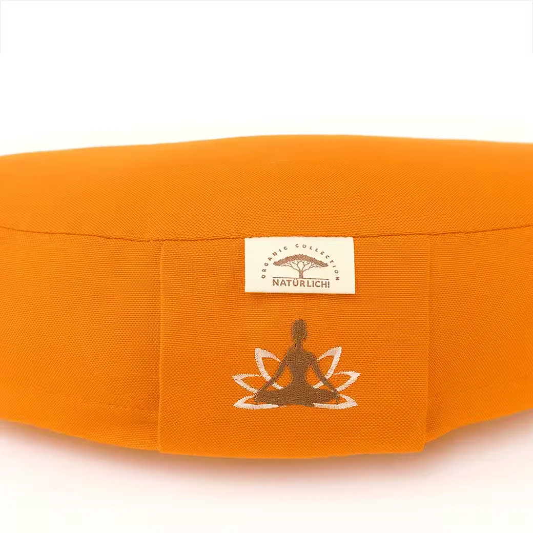 sei Design Halbmond Yogakissen Meditationskissen Buchweizenschalen