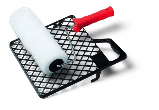 Malerset BASELINE-R mit Farbwalze & Abstreifgitter – 18 cm