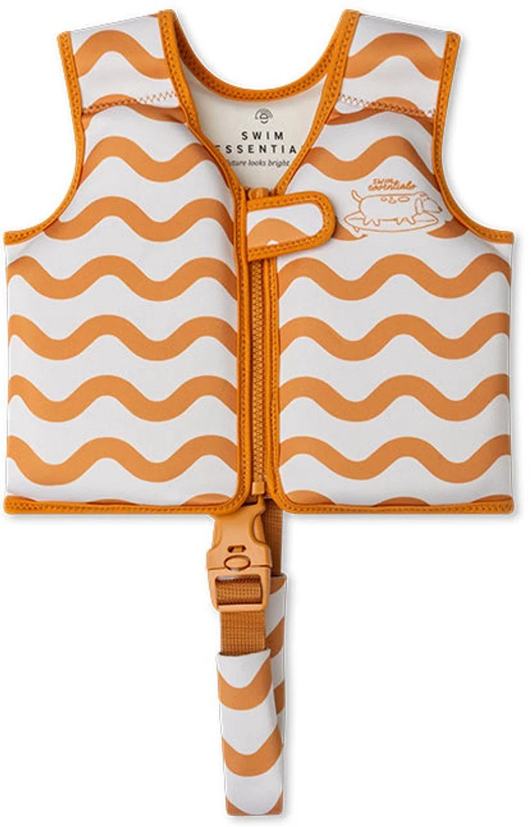 SWIM ESSENTIALS Schwimmweste Kinder Orange Surfer 11-15 kg 30x32 cm