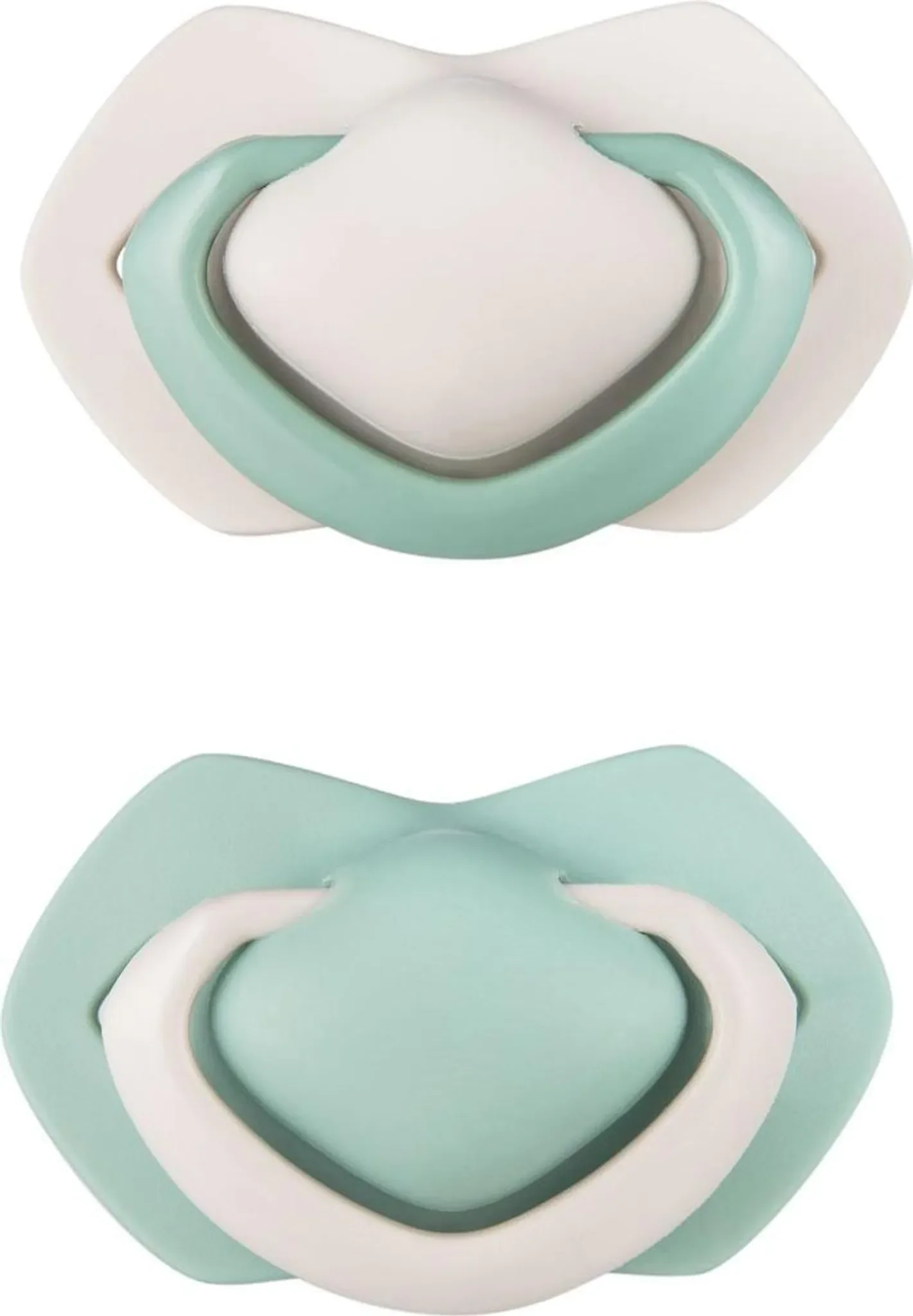 Canpol babies Silikon Schnuller Set leuchtend symmetrisch 6-18m grün