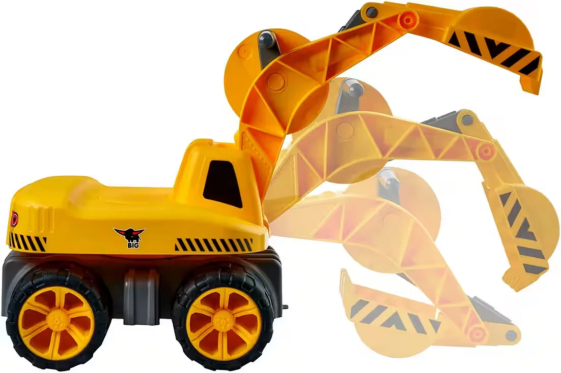 BIG Power Worker Maxi Digger Aufsitzbagger für Kinder, Made in Germany