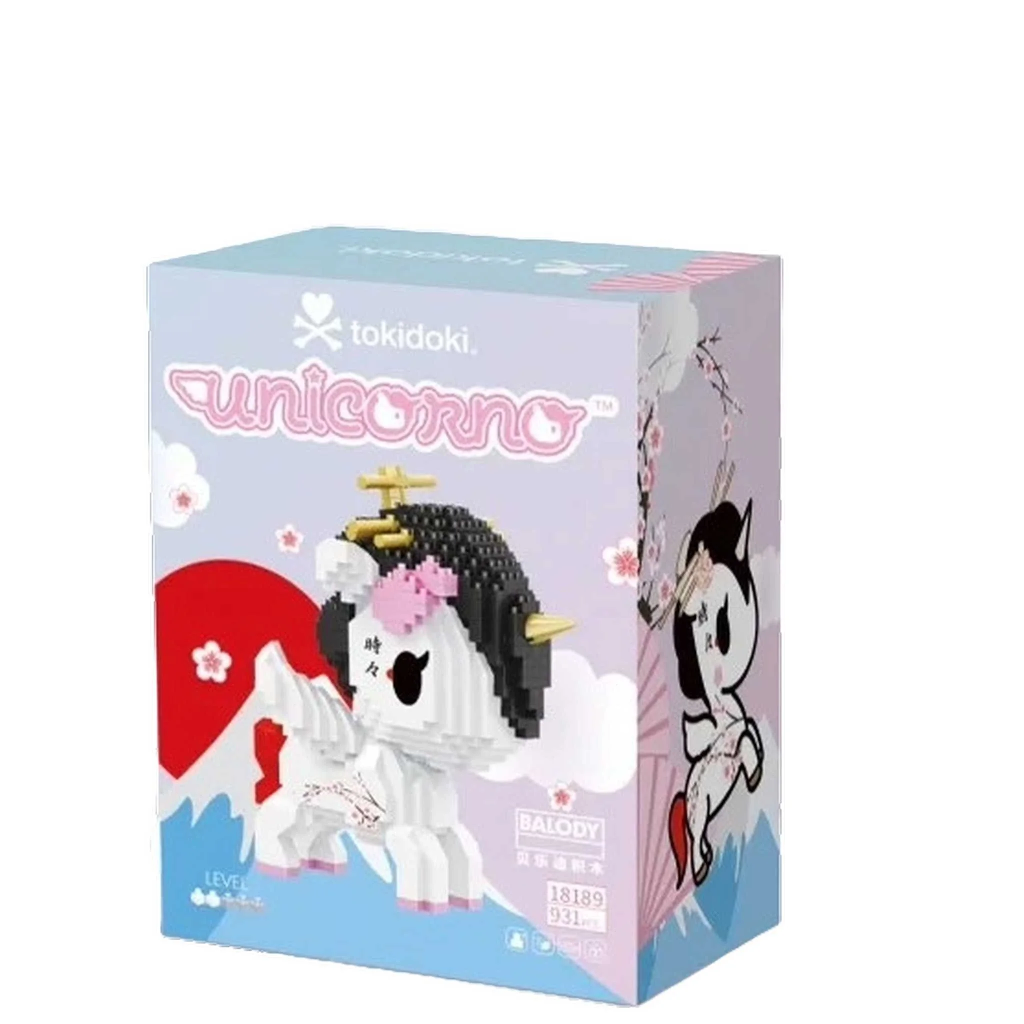 BALODY Sakura Einhorn B-18189 Spielbausteine Bauset