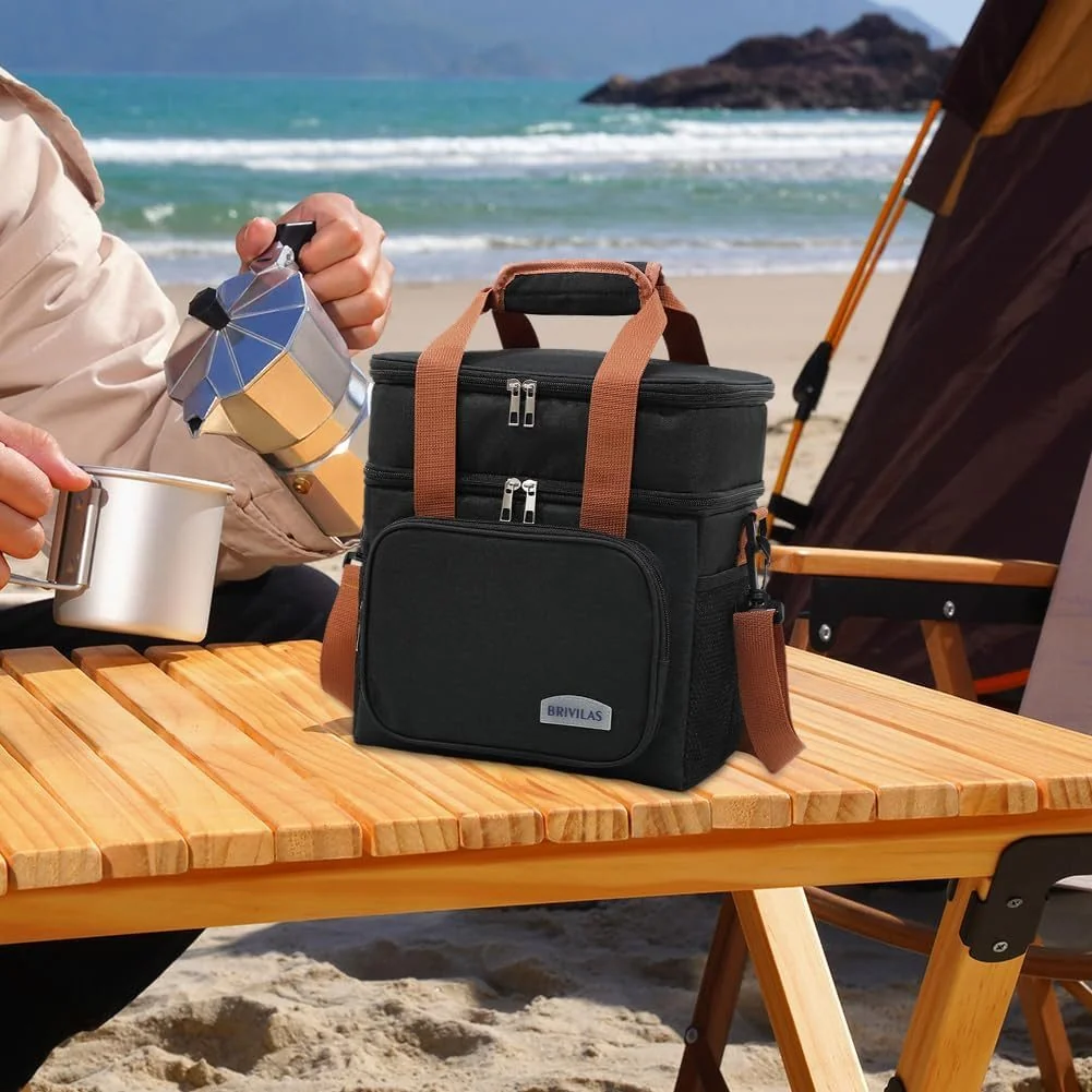 LIANNA Kühlbox Kühltasche große isolierte Lunchtasche tragbar