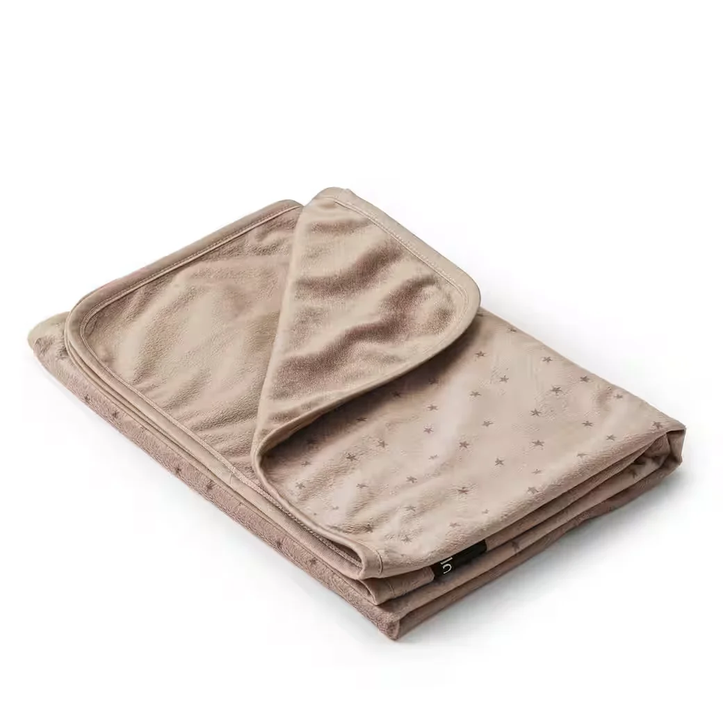 ELODIE Kinderdecke Pearl Velvet Northern Star Terracotta