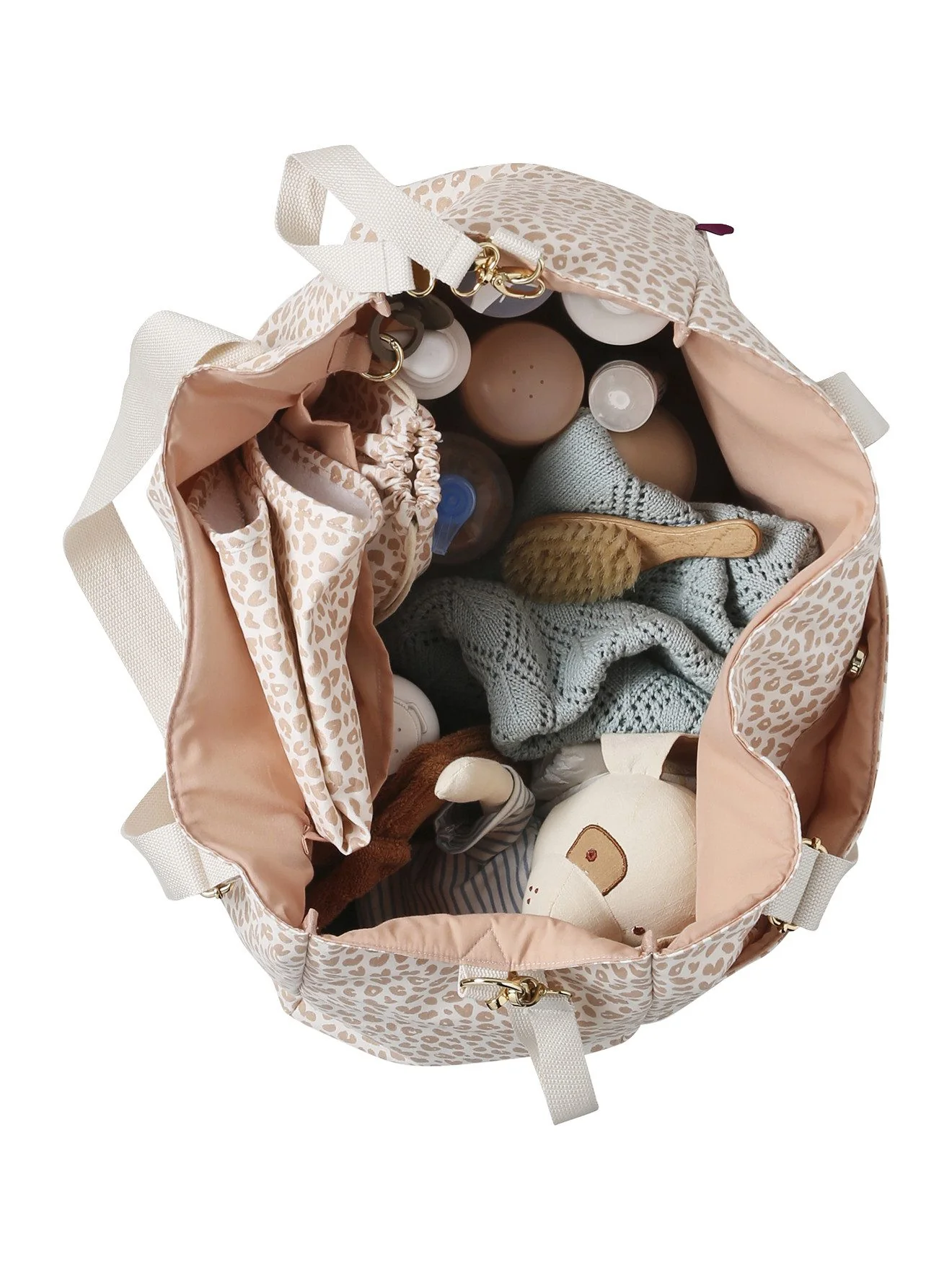 Vertbaudet Wickeltasche LOVELY LEO Babytasche für unterwegs
