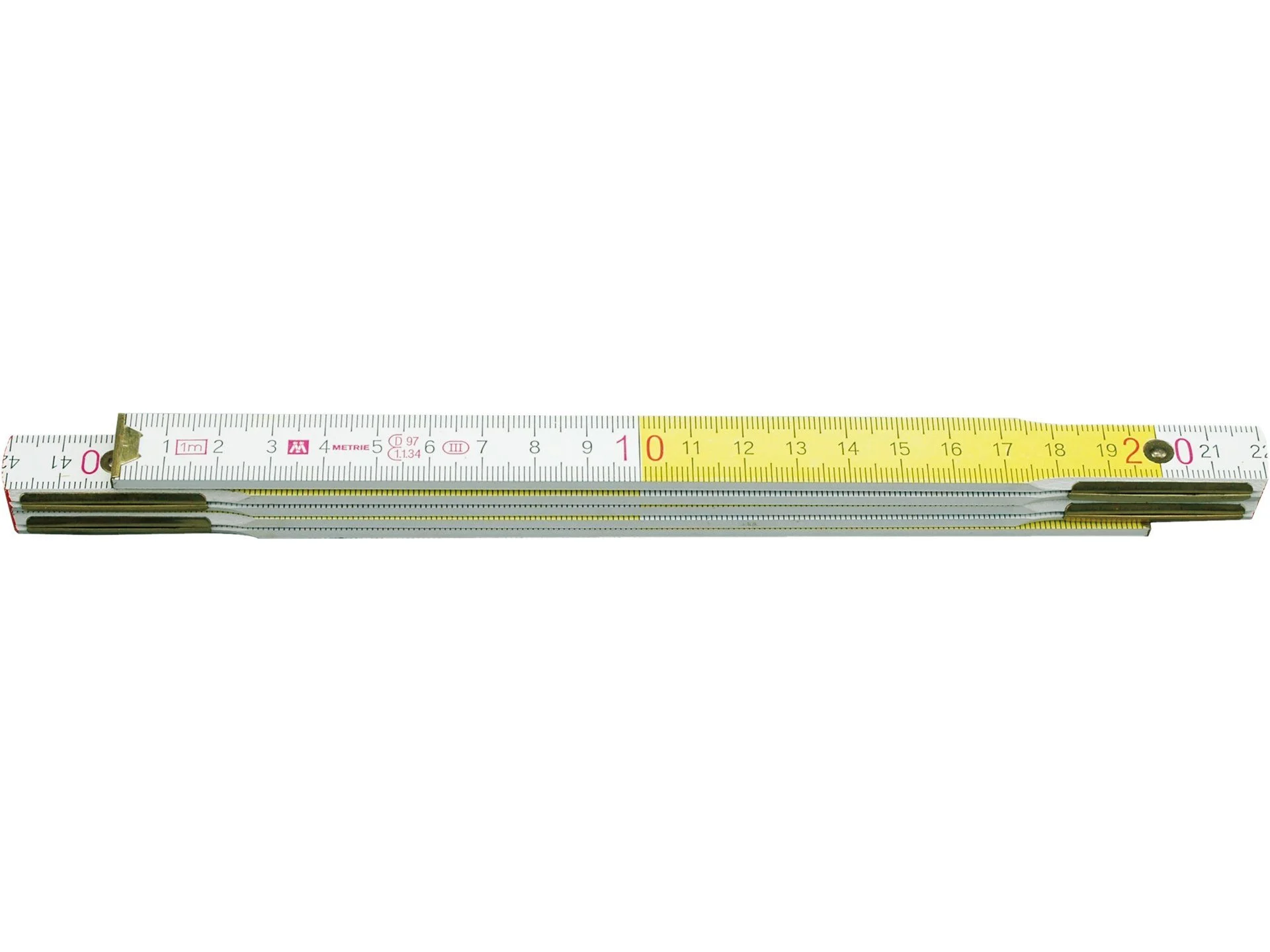 Zollstock / Gliedermaßstab aus Holz – 1 m