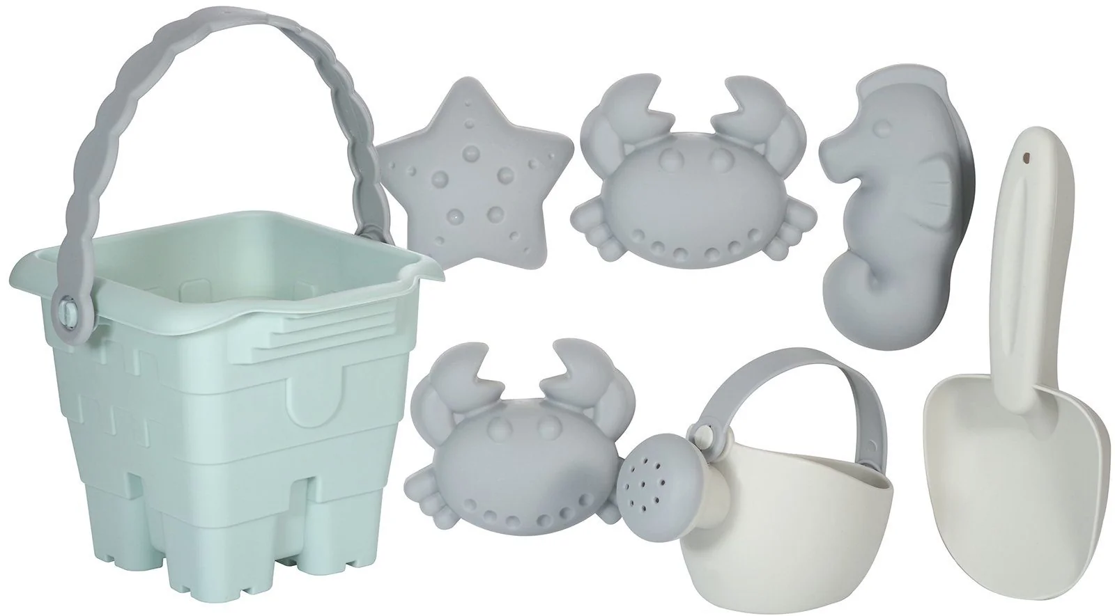 KINDSGUT Sandform-Set Kinder Sandspielzeug für Strand und Sandkasten