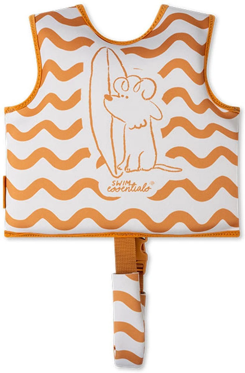 SWIM ESSENTIALS Schwimmweste Kinder Orange Surfer 11-15 kg 30x32 cm