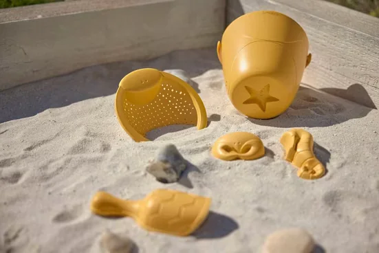 Lässig Sandform-Set Water Friends 5-teilig gelb Sandspielzeug